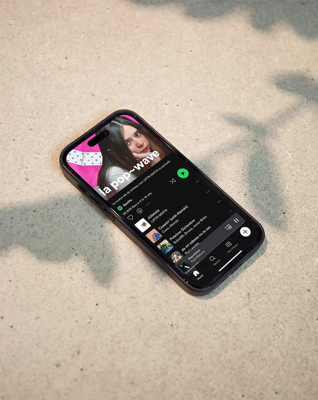 La Pop Wave mobile app La Pop Wave mobile app