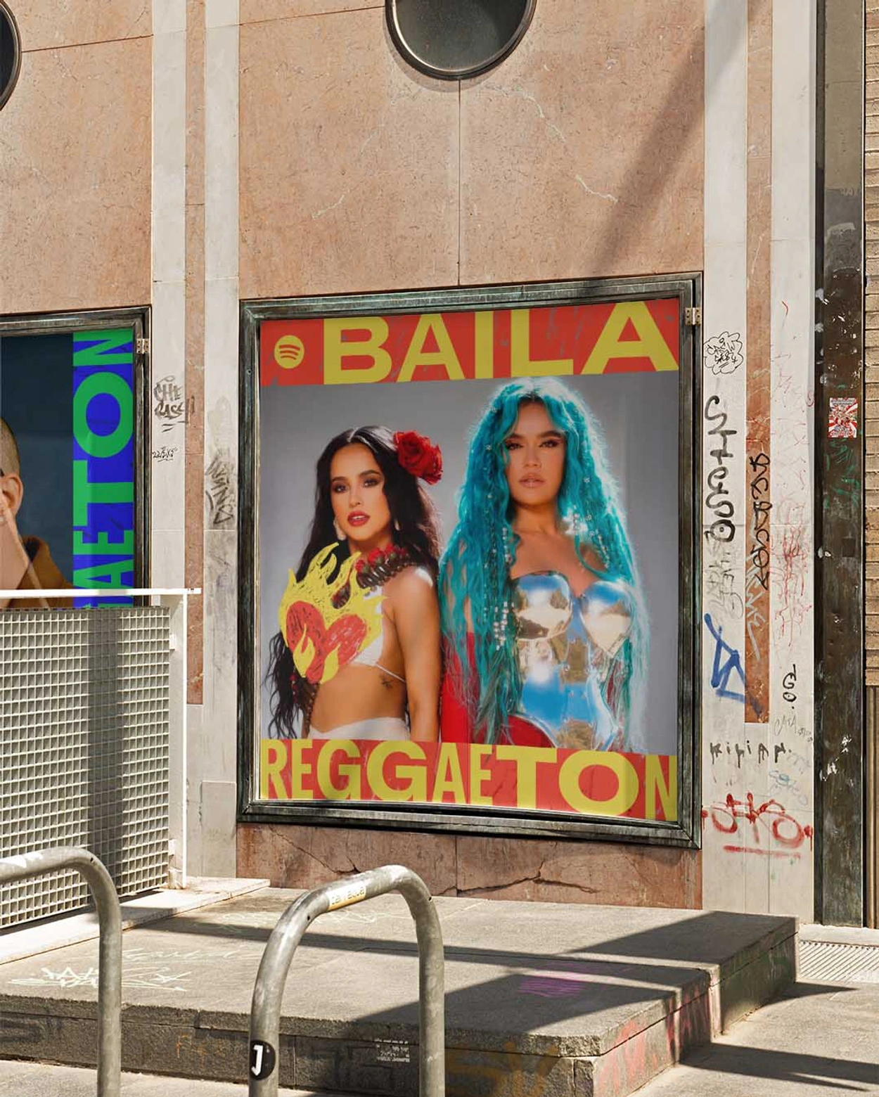 Identity for Spotify's Baila Reggaeton