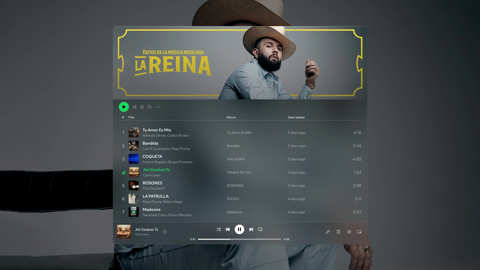 Spotify La Reina Spotify La Reina