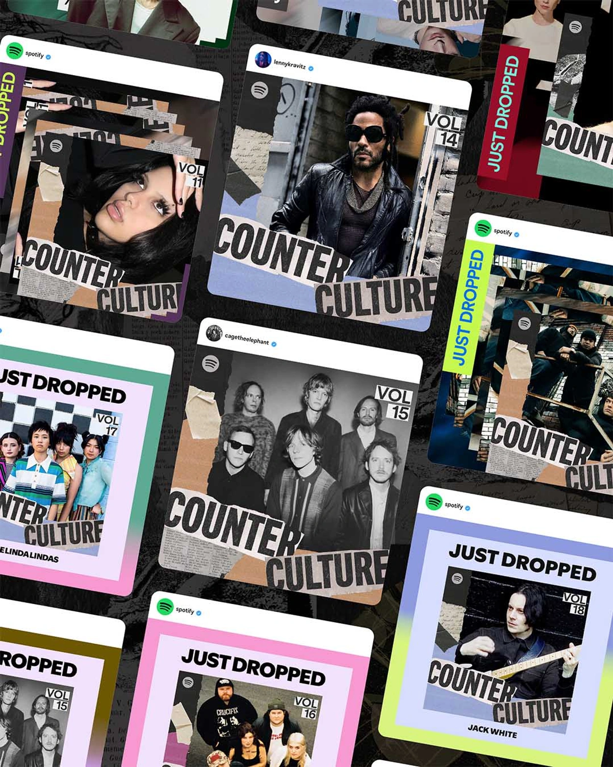 Portadas de Counter Culture para Spotify Portadas de Counter Culture para Spotify