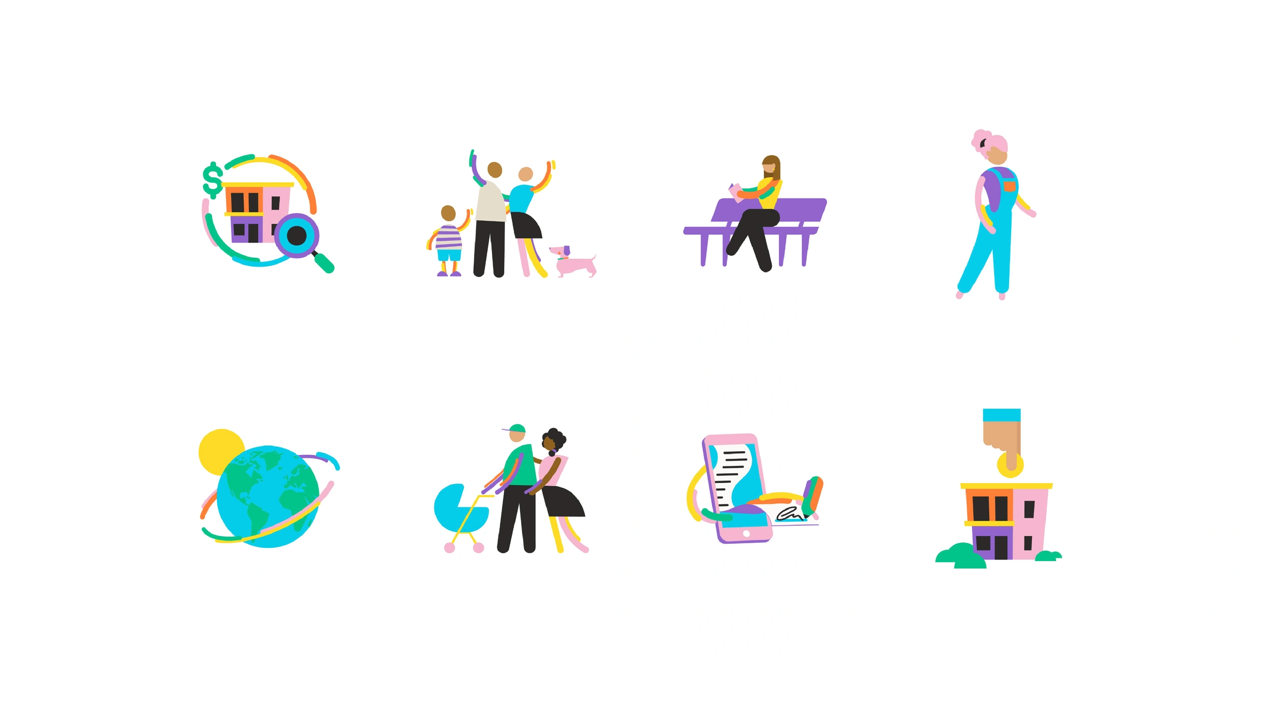 Grupo Bancolombia Diseño ilustraciones Grupo Bancolombia Diseño ilustraciones