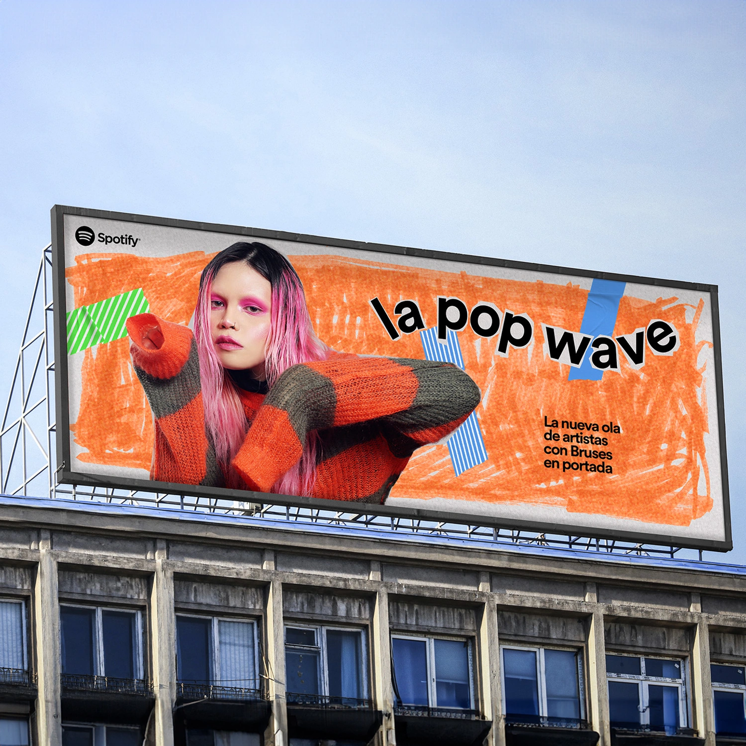 La Pop Wave valla billboard La Pop Wave valla billboard
