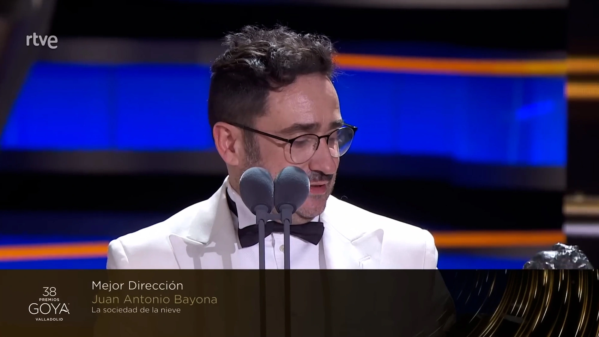 Chyron created for Best Picture