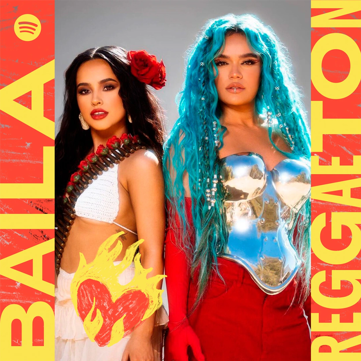Identity for Spotify's Baila Reggaeton